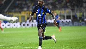 世体：小图拉姆能否出战欧冠半决赛与巴萨的首回合比赛存疑